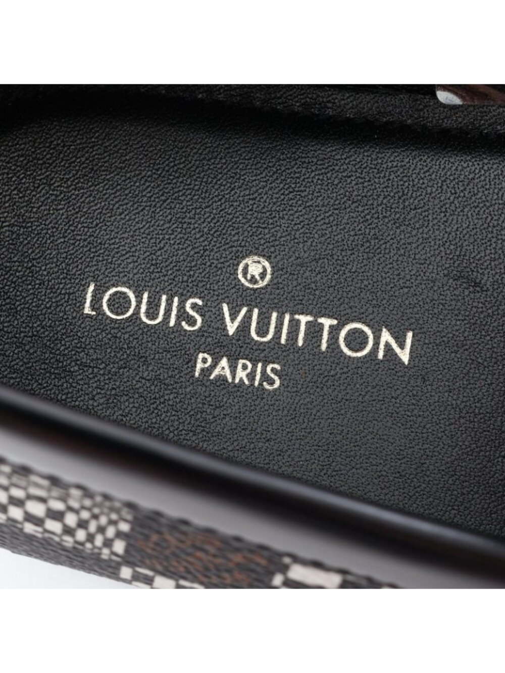 Louis Vuitton Loafers Damier Distoted Canvas Leather - Picture 5 of 9